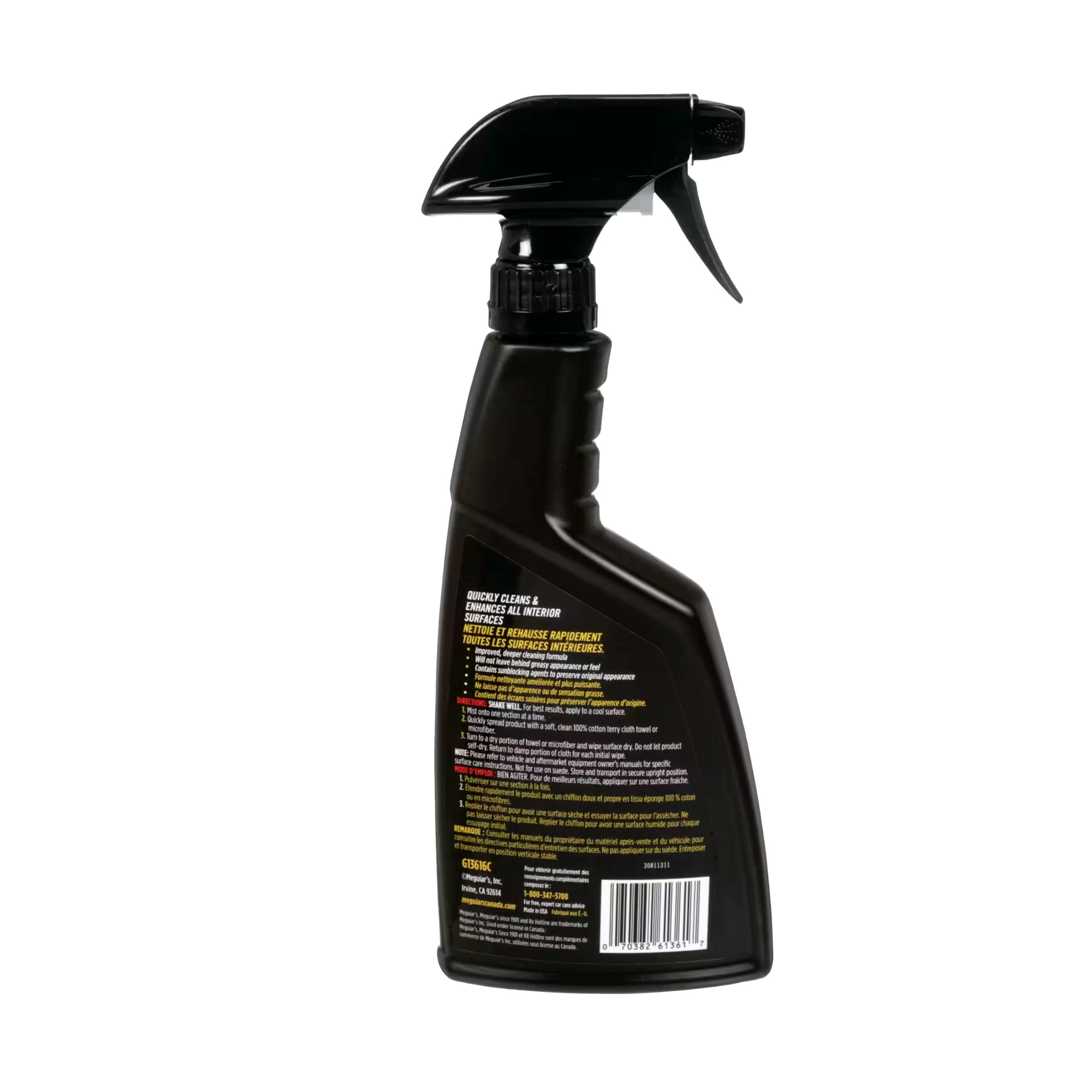 Meguiar's Quik Interior Detailer Cleaner Spray, 473-mL