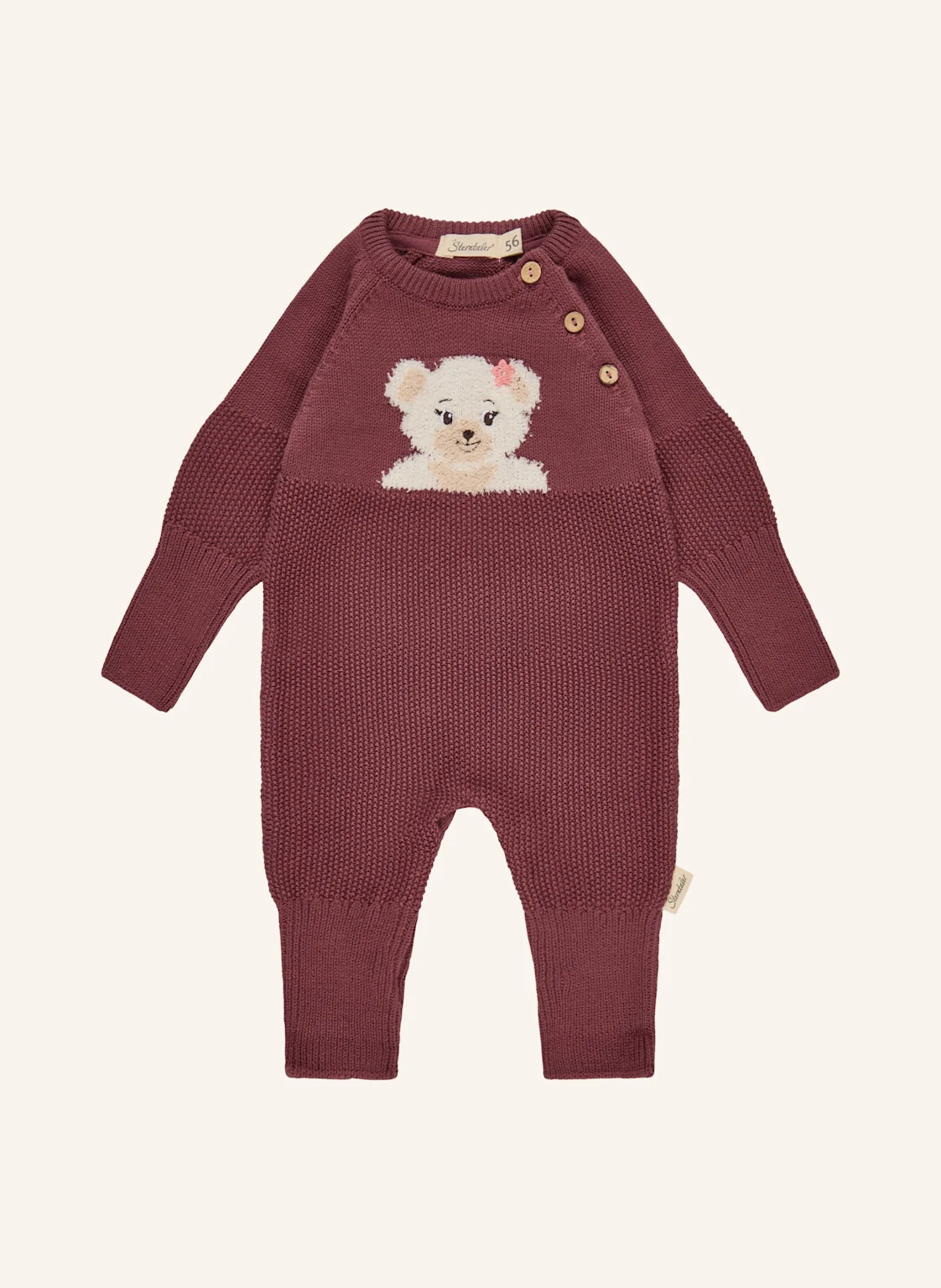 Sterntaler Strickoverall Bär