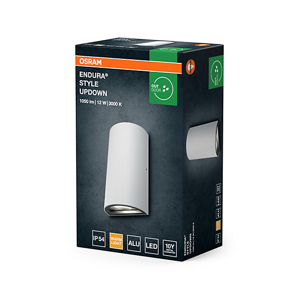OSRAM ENDURA UpDown LED luminaire extérieur blanc 12W
