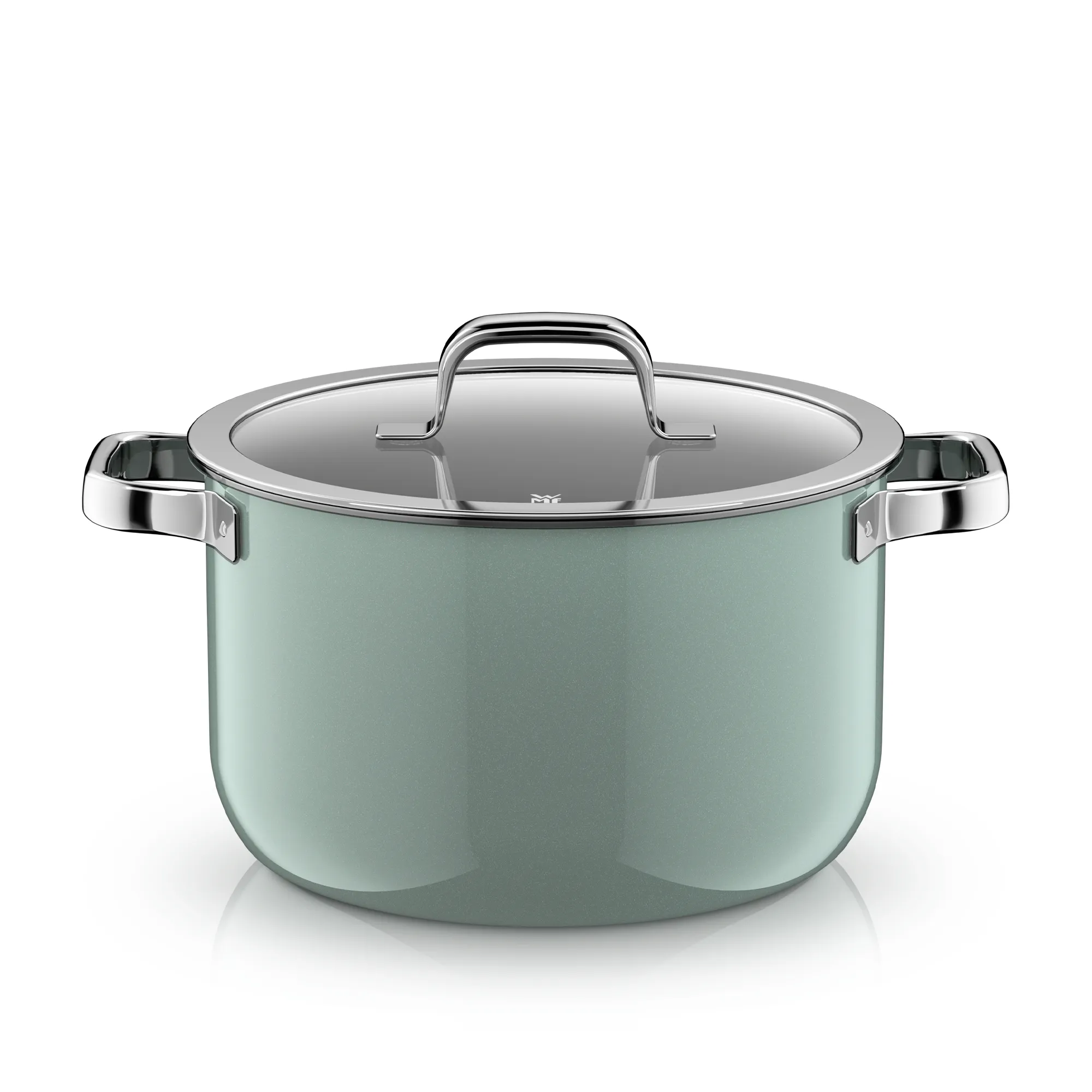 Fusiontec Mineral Pro, Soup Pot With Lid, 24 cm, Eucalyptus Haze