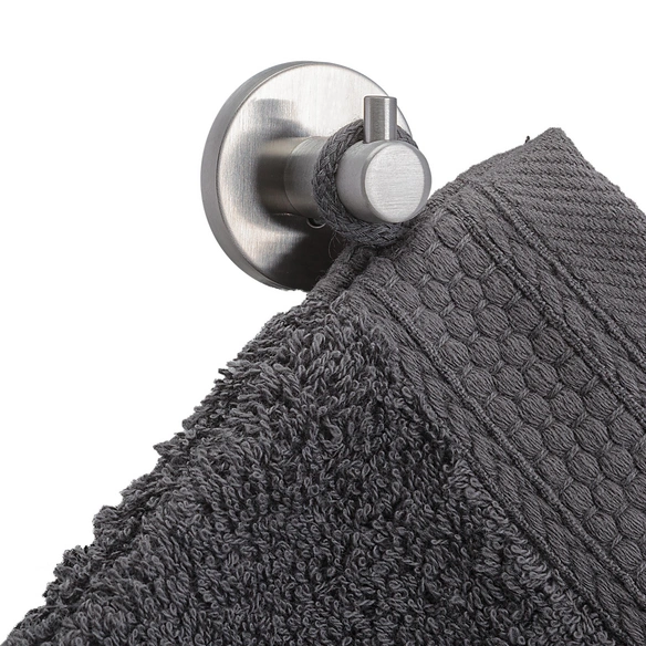 Handtuch-Haken »Boston«, Metall, silberblau