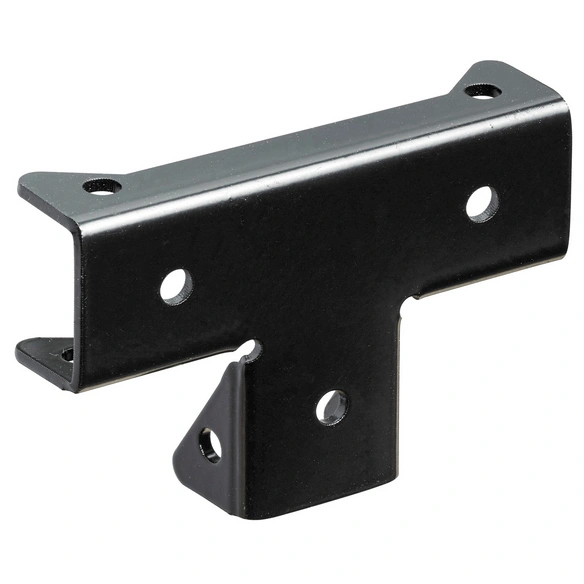 Regalverbinder, T für 18-19 mm, schwarz