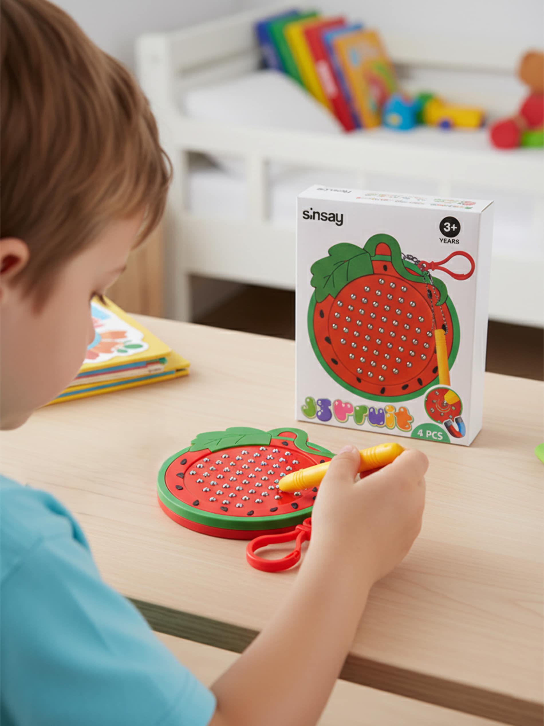 Magnetyczna zabawka edukacyjna w kształcie owocu
