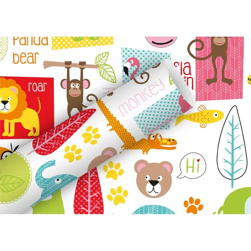 Geschenkpapier Little Zoo