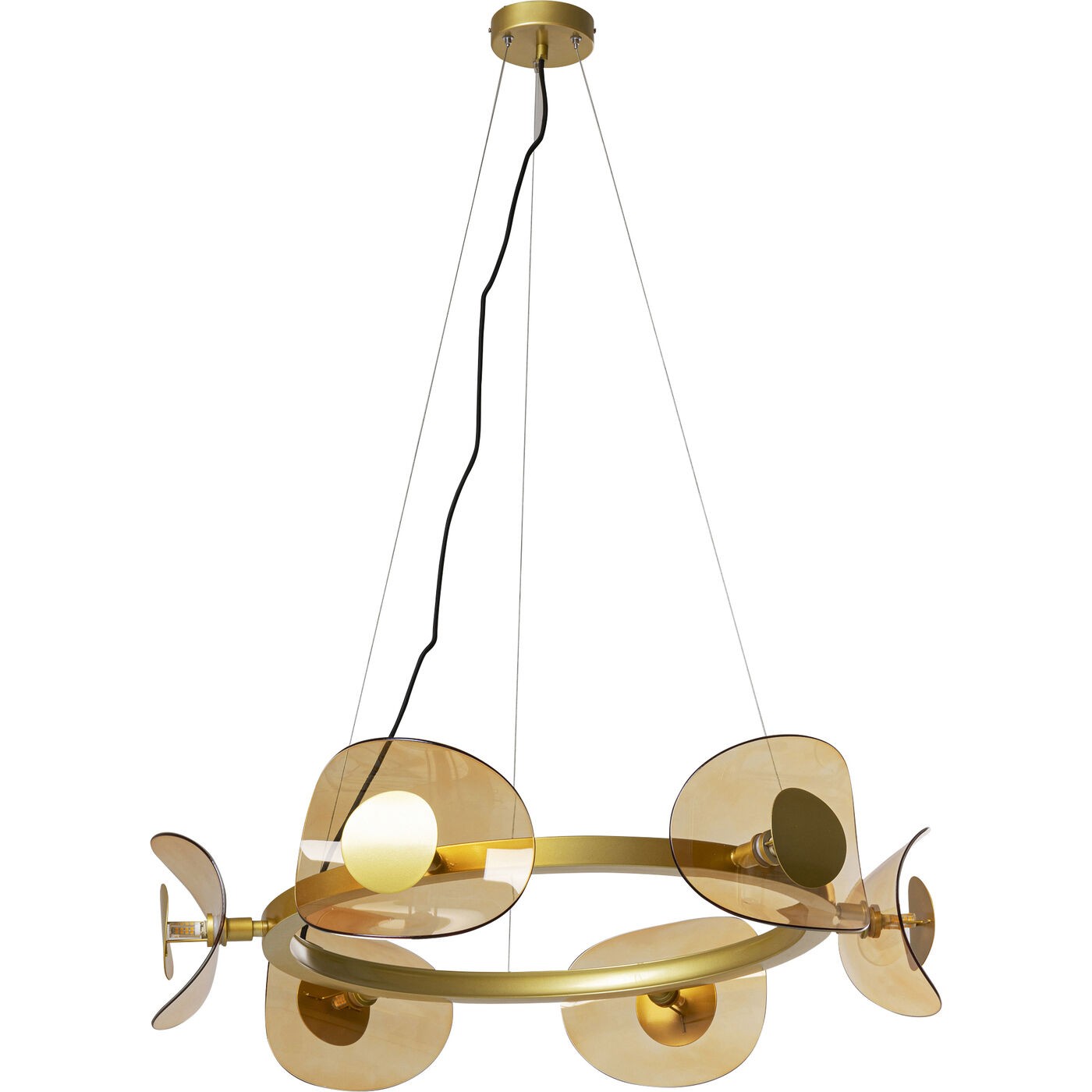Kare Design Hanglamp Mariposa 81cm goud