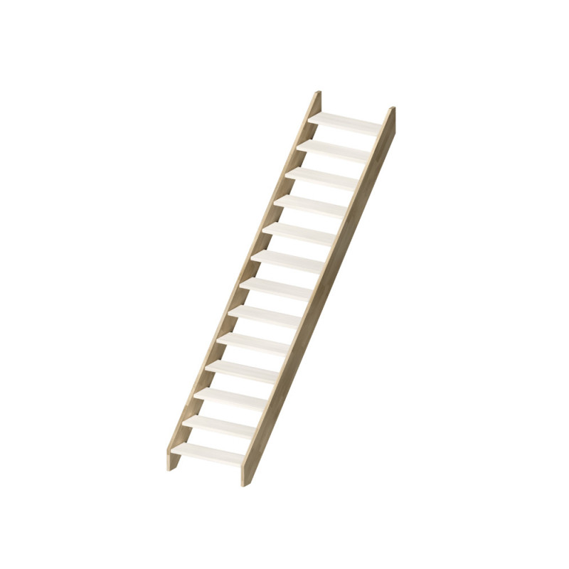Limons pour escalier Milan droit 2 pièces SOGEM