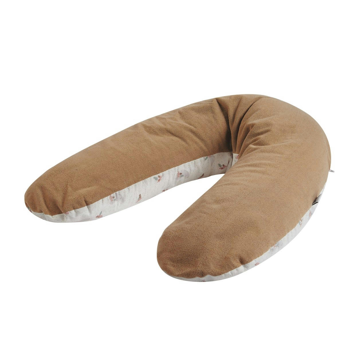 - Coussin de maternité et d'allaitement éponge noisette