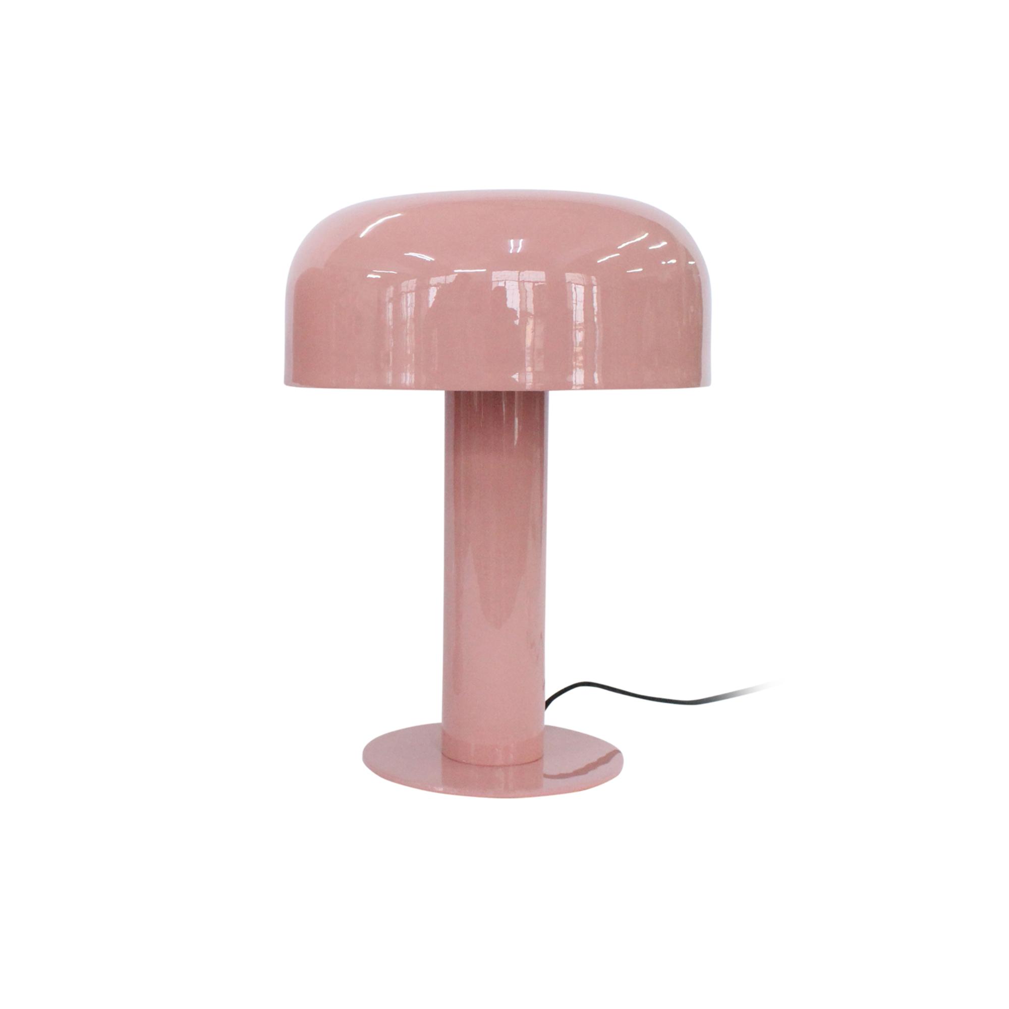 Leitmotiv tafellamp Fornido - roze - 31x31x42cm - Paddenstoellamp