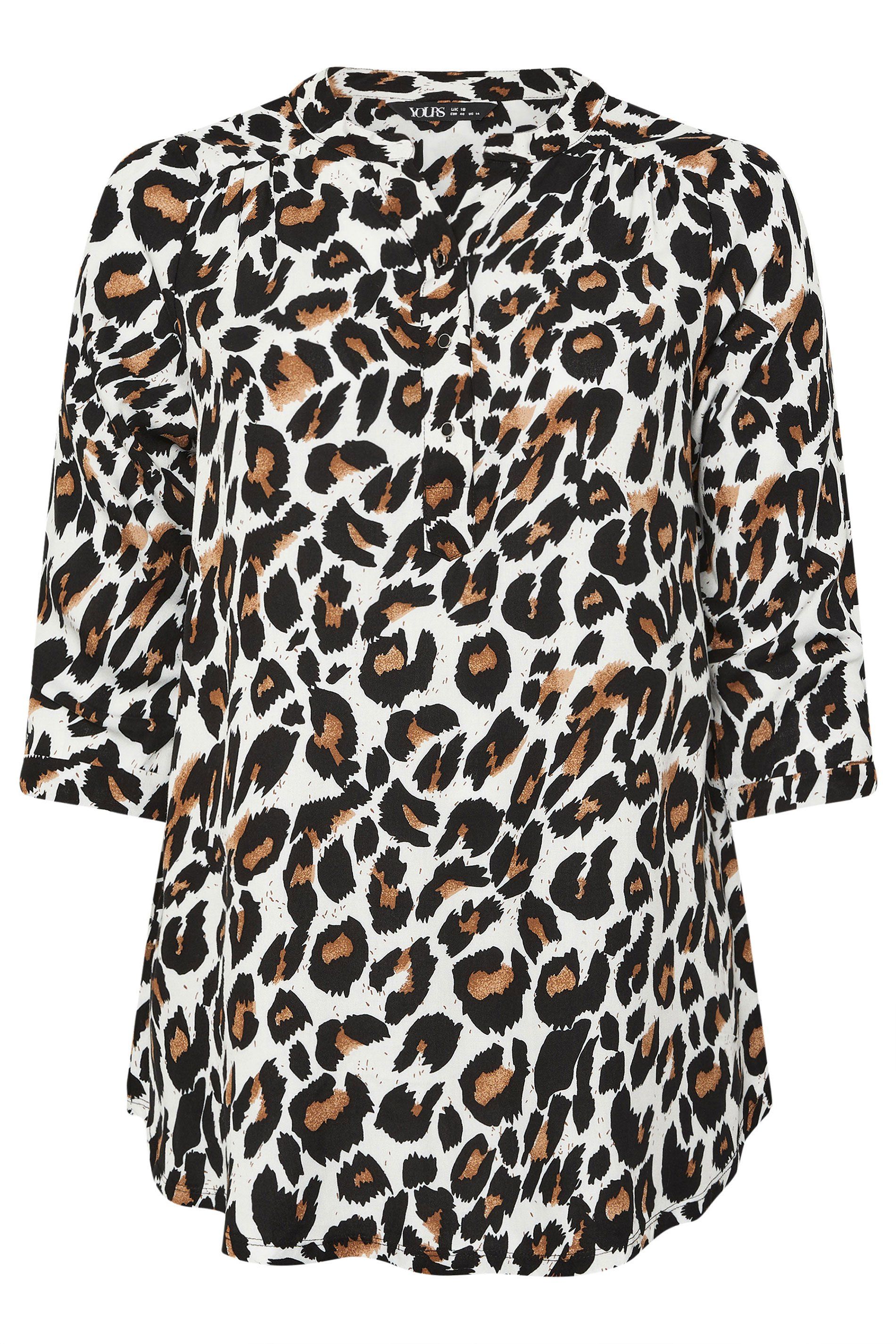 Yours Leopard Print Blouse