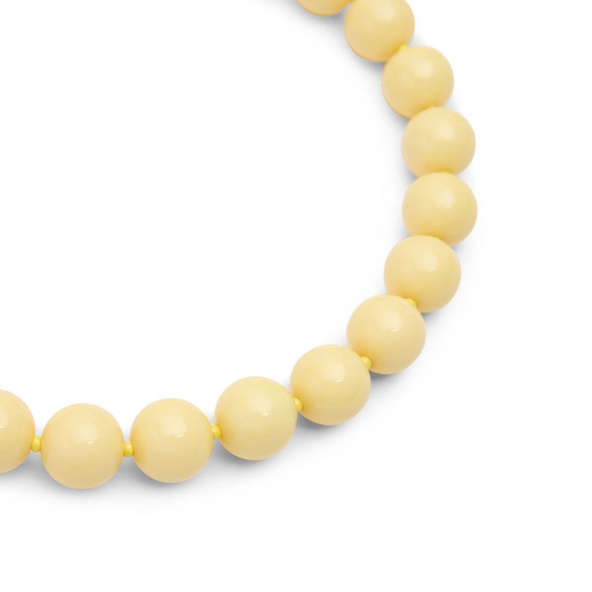 Manfield Gele kralenketting