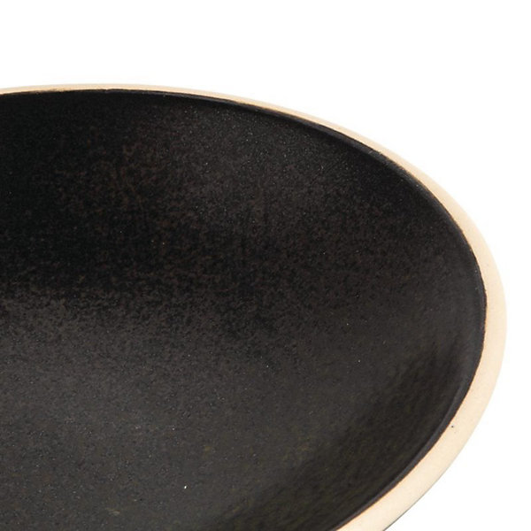 Assiette Restaurant Creuse 250 ml - 6 Coloris - Lot de 6 - Olympia Canvas - Noir - l0.1- L0.1- P0.1- h4- Grès