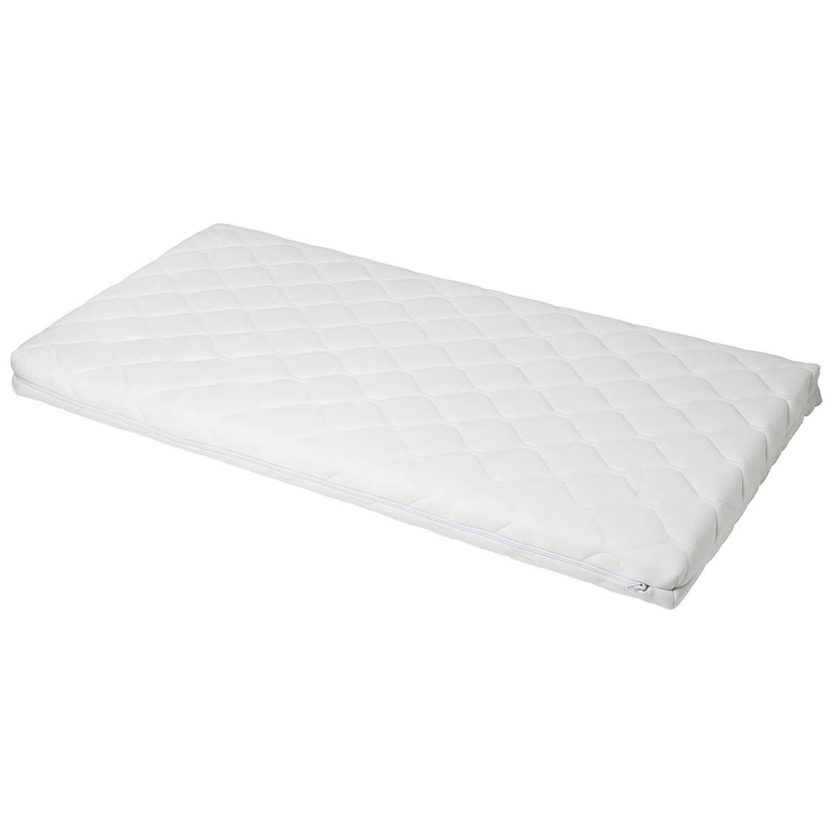 BAMB'DOUX - Matelas lit bébé blanc viscose de bambou 60x120 cm