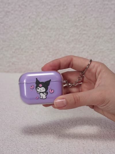 Błyszczyk do ust o zapachu borówki w etui Kuromi
