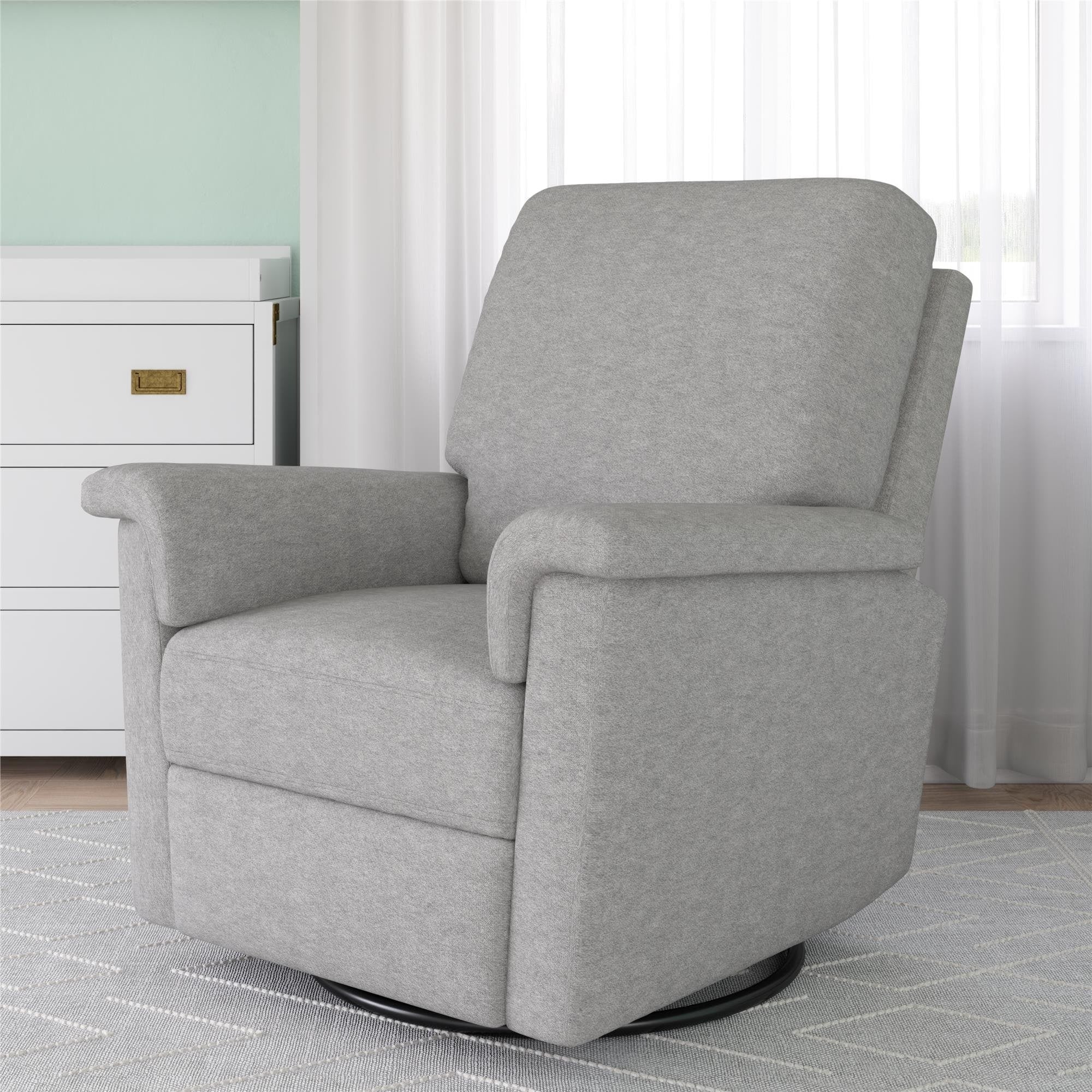 Baby Relax Terrin 3-in-1 Gliding Swivel Recliner Chair