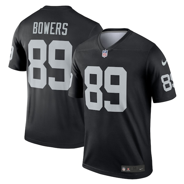 Brock Bowers Las Vegas Raiders Nike Team Legend Jersey - Black