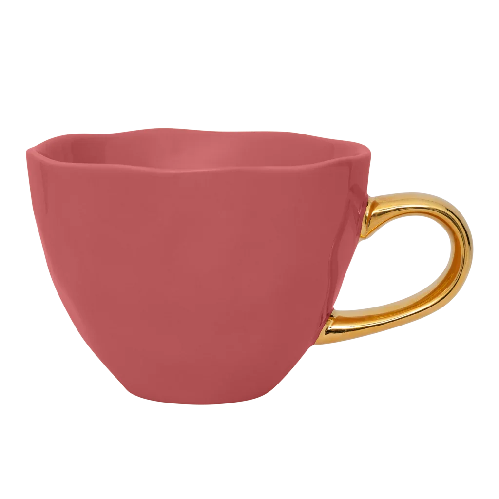 Urban Nature Culture Good Morning kopje Cappuccino/Tea - Raspberry - 11x8cm