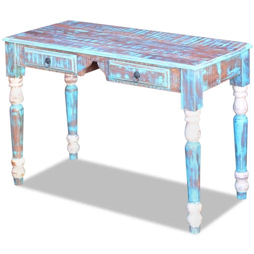 NNEVL Desk Solid Reclaimed Wood