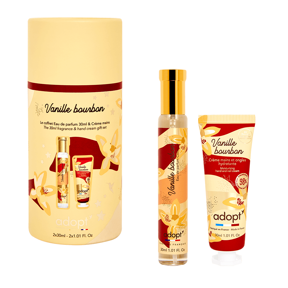 Vanille BourbonCoffret eau de parfum 30 ml   creme mains 30 ml