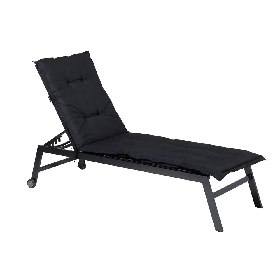 Madison - Ligbedkussen Basic black - Ca. 200x65 cm