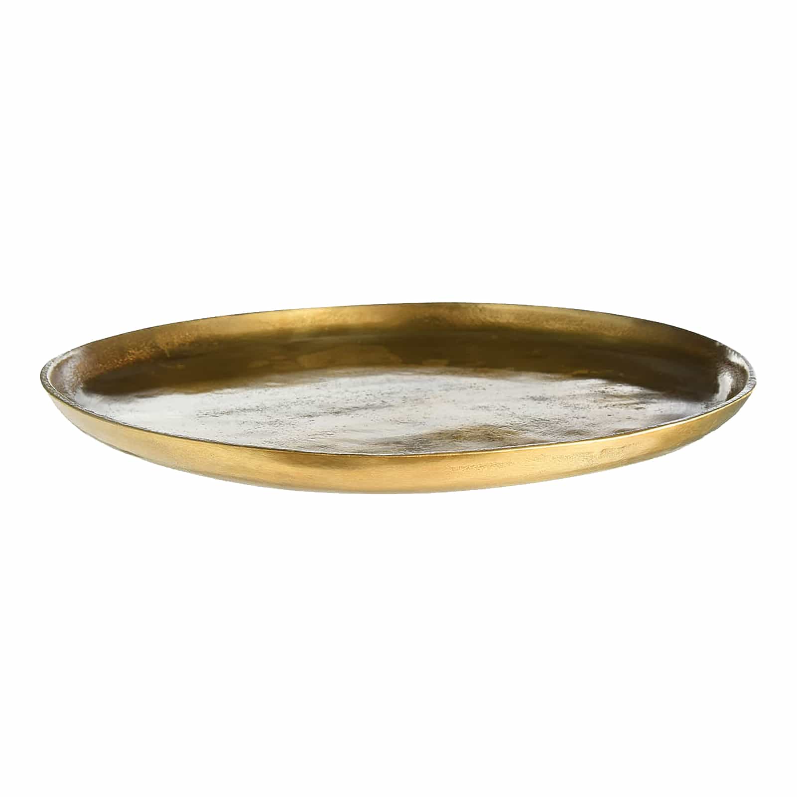 Deko-Tablett Gold, ⌀ 34.5 cm, H 15 mm