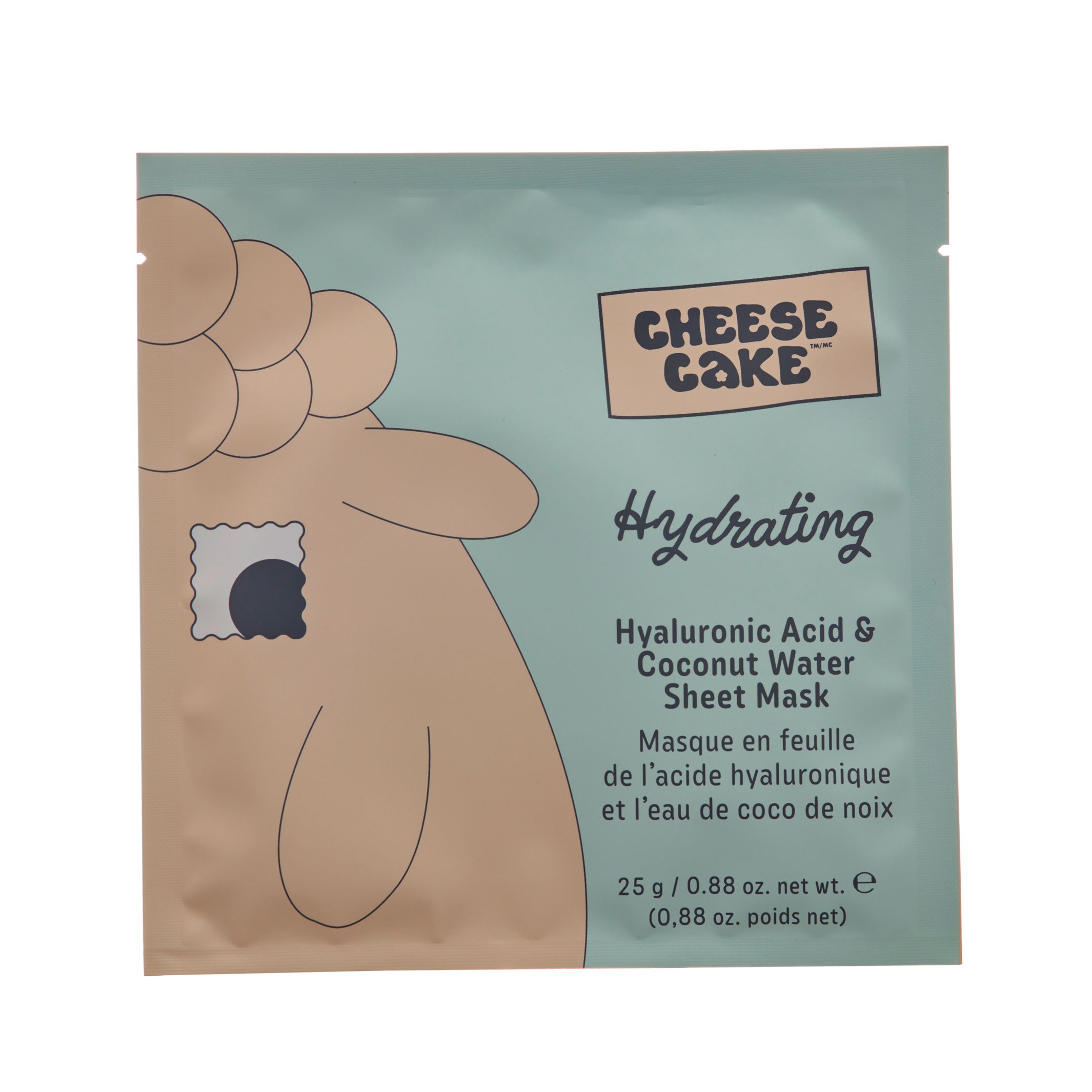 Cheesecake Face Time Assorted Sheet Mask Set of 5