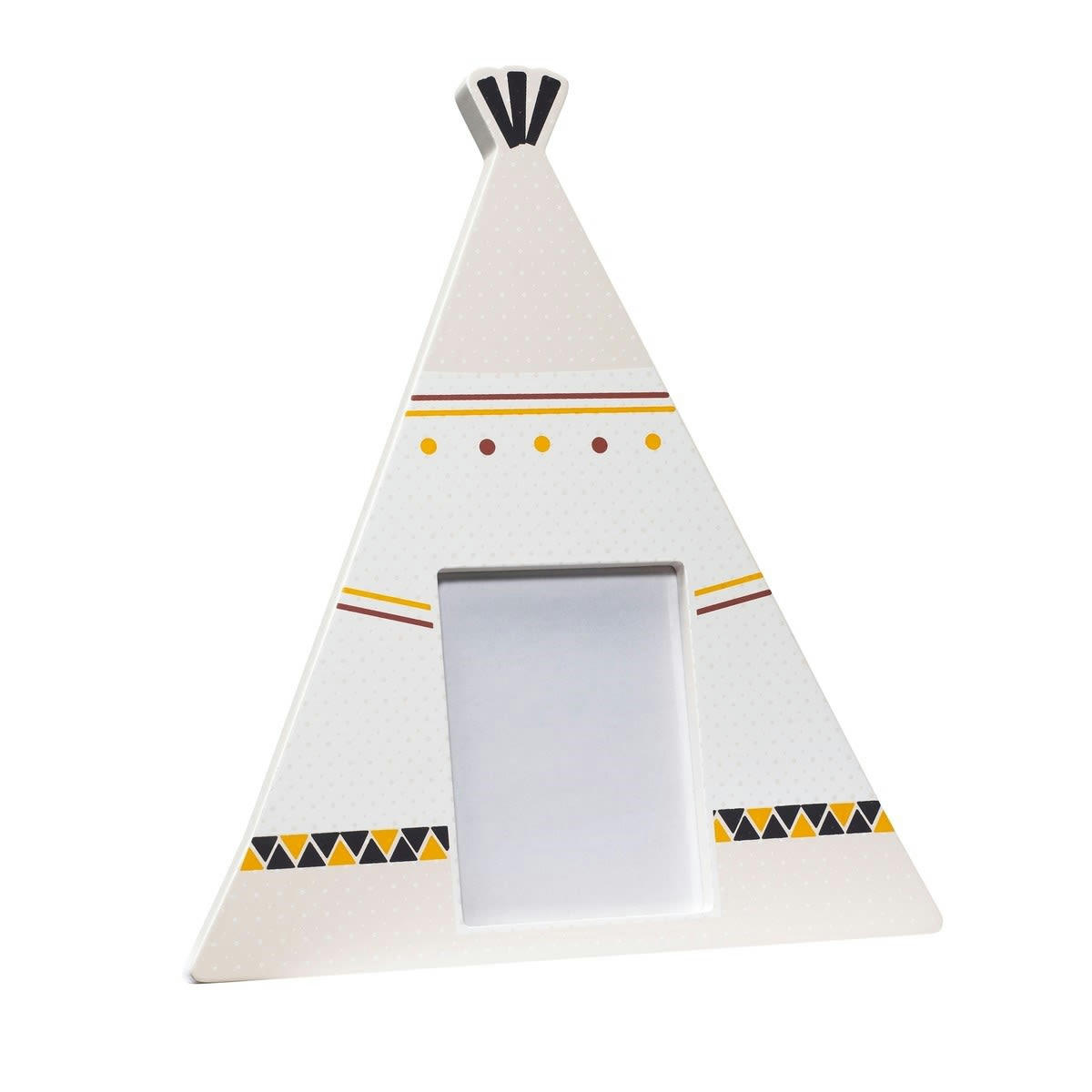 TIMOUKI - Cadre photo Tipi 18x21 cm en bois beige