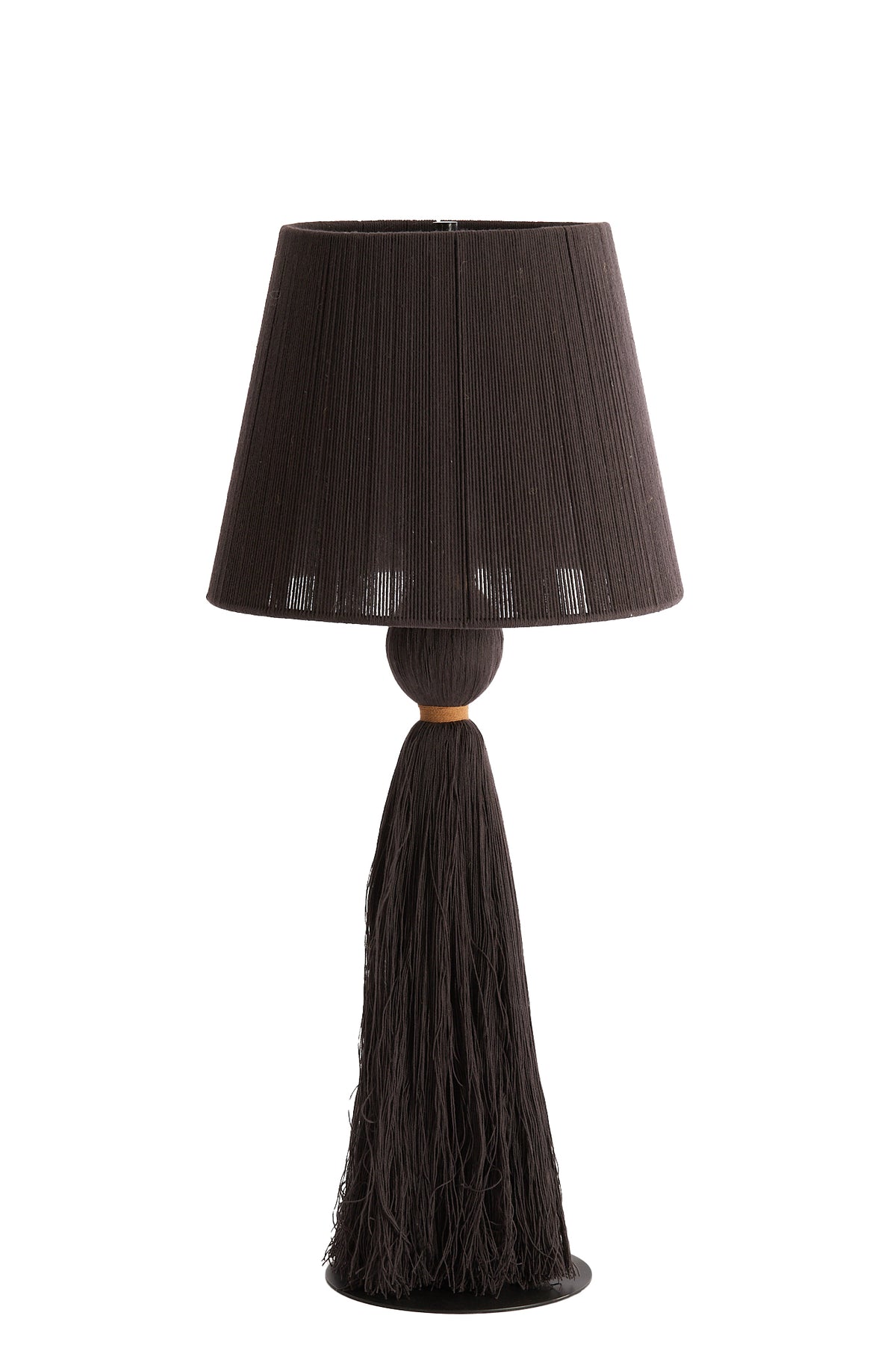Light & Living tafellamp ESPINO - bruin - Ø31x58cm