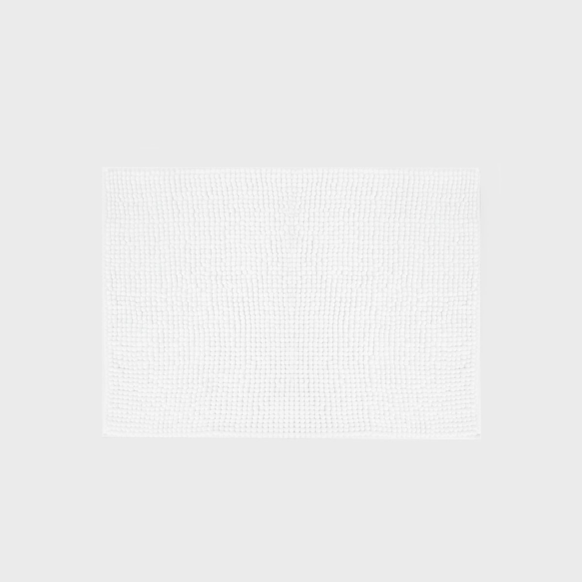 Dywanik łazienkowy JON biały antypoślizgowy 50x70 cm