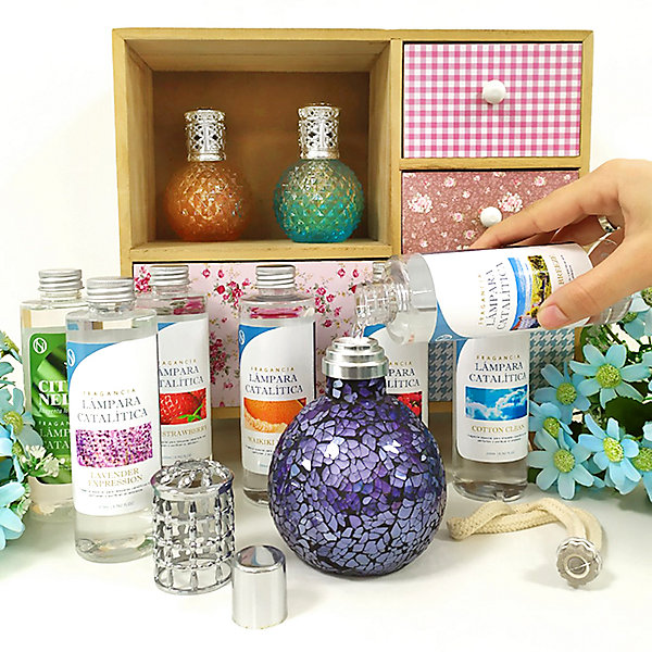 Pack économique 3x Parfum pour lampe catalytique 200 ml : Arôme Wild Strawberry - Profitez plus longtemps de votre parfum préféré