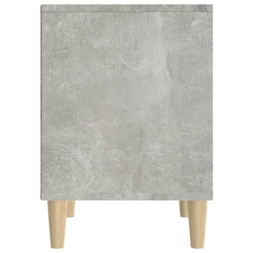 NNEVL Bedside Cabinet Concrete Grey 40x35x50 cm