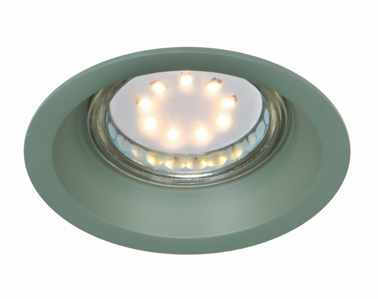 Oprawa wpuszczana okrągła zielona 8,1cm SA-121xGU10x35W IP20 Candellux