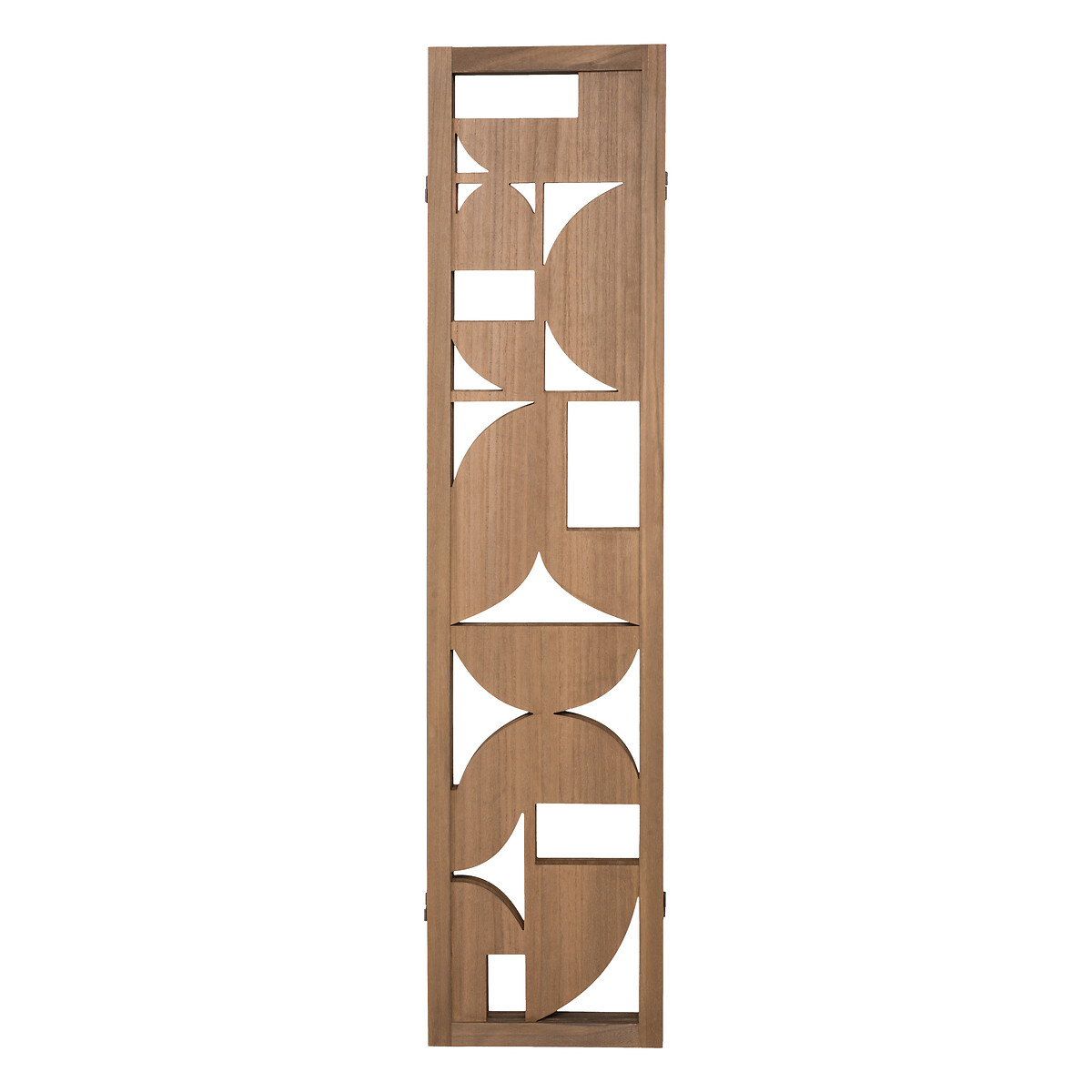 "Hernan" folding screen Chestnut brown, H.170 cm