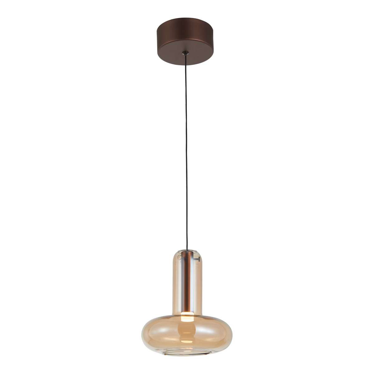 Lampa wisząca Carote miedziana LED 5W 3000K 233lm Italux
