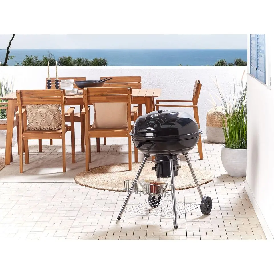 MARAPI - Houtskoolgrill - Zwart - Staal