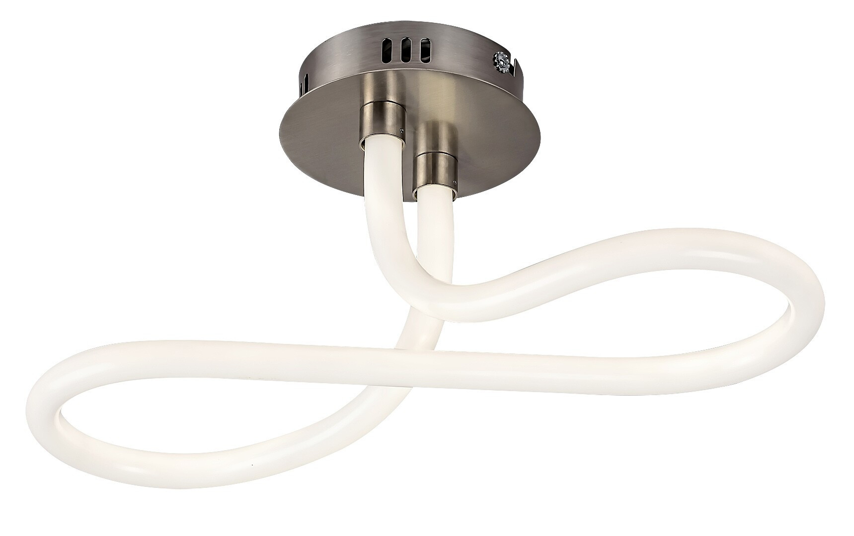 Lampa sufitowa Irelia chrom satynowany-biała LED 1x23W 4000K 2200lm Rabalux