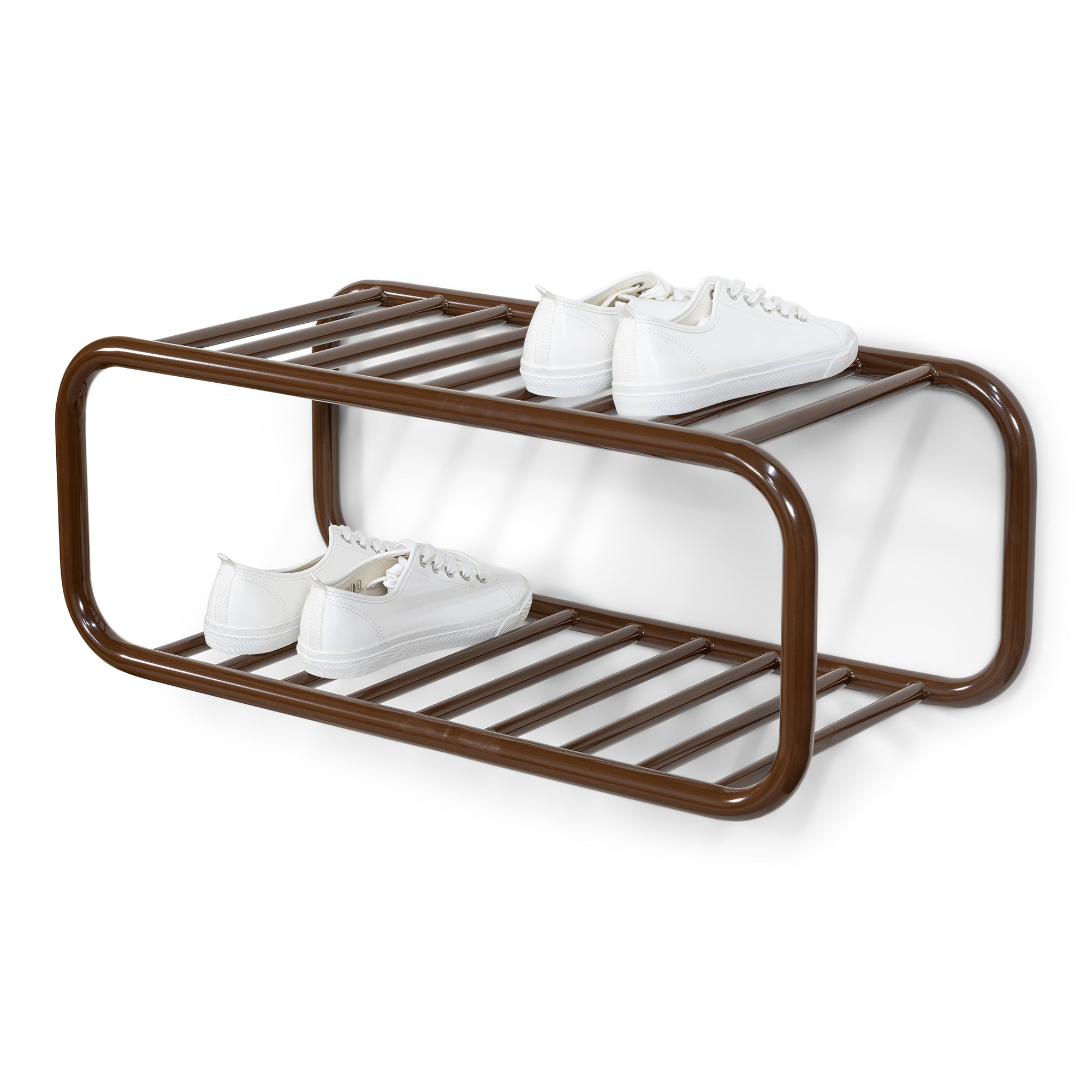 Spinder Design schoenenrek Retro Schoenenrek - Chocolate Brown - 4 paar schoenen