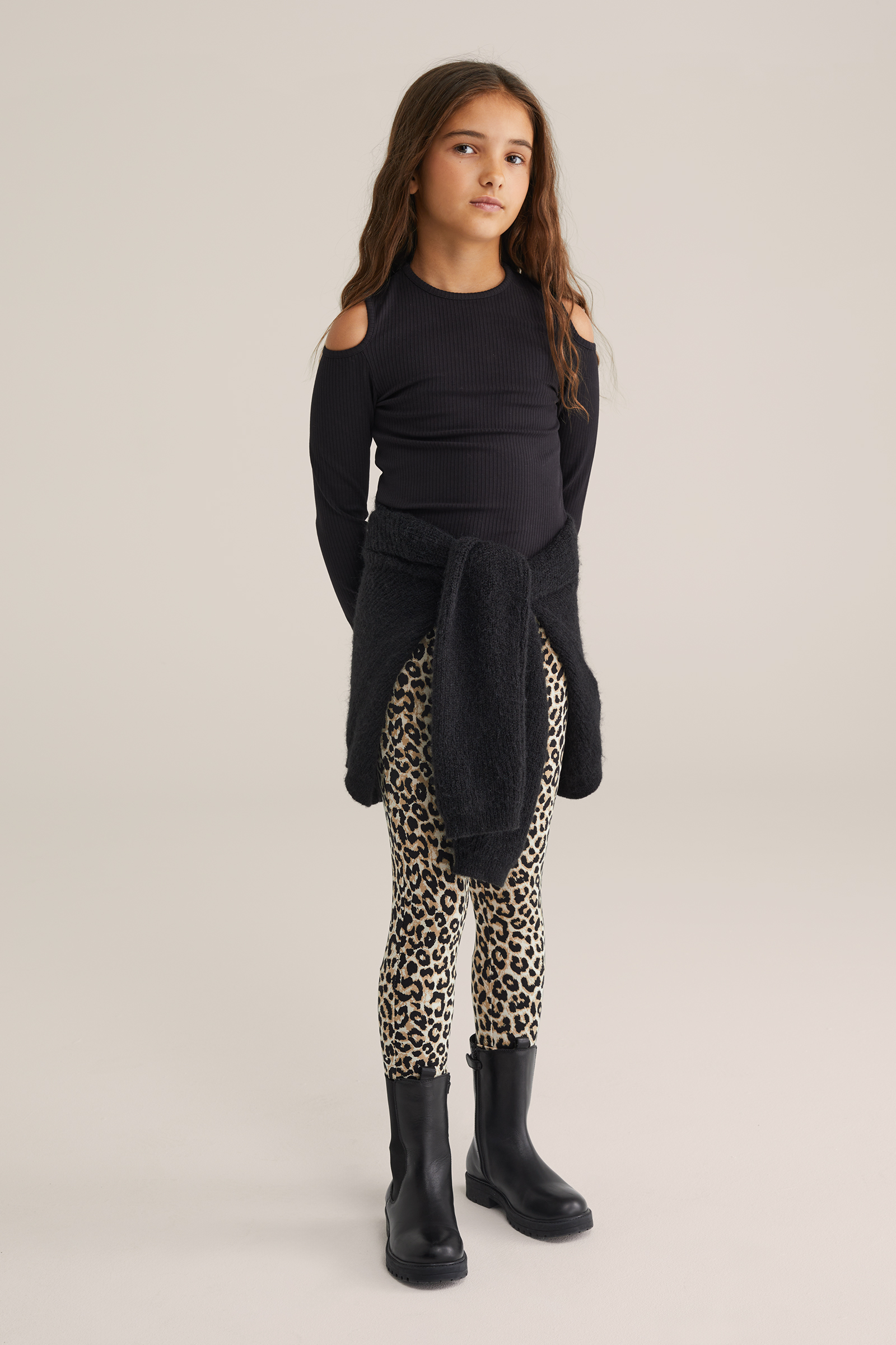 Meisjes legging met print