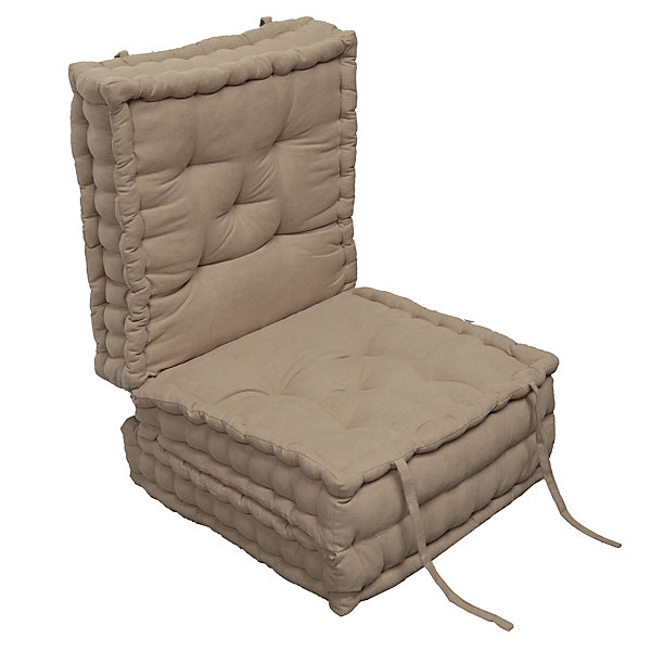 Matelas de sol modulable coton recyclé 3P 45x45x10