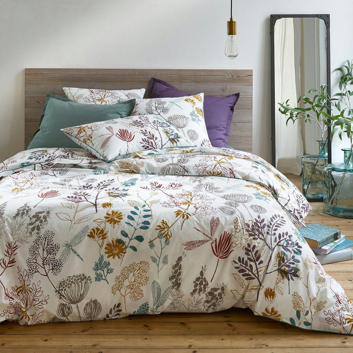 Housse de couette percale de coton, Botanique