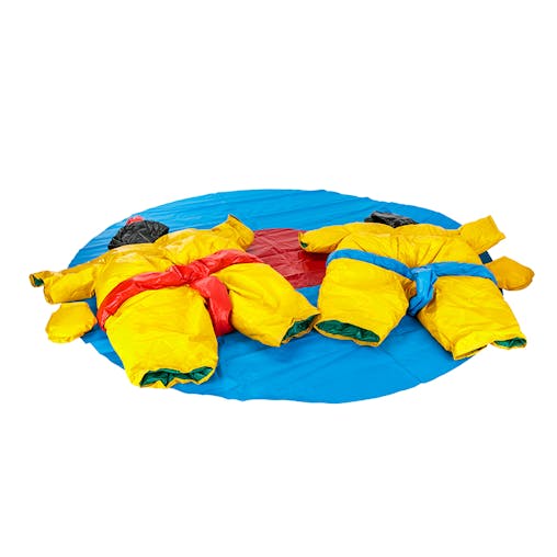 Adult Sumo suits including Mat, Helmets and Gloves Outdoor Game Jenjo Games