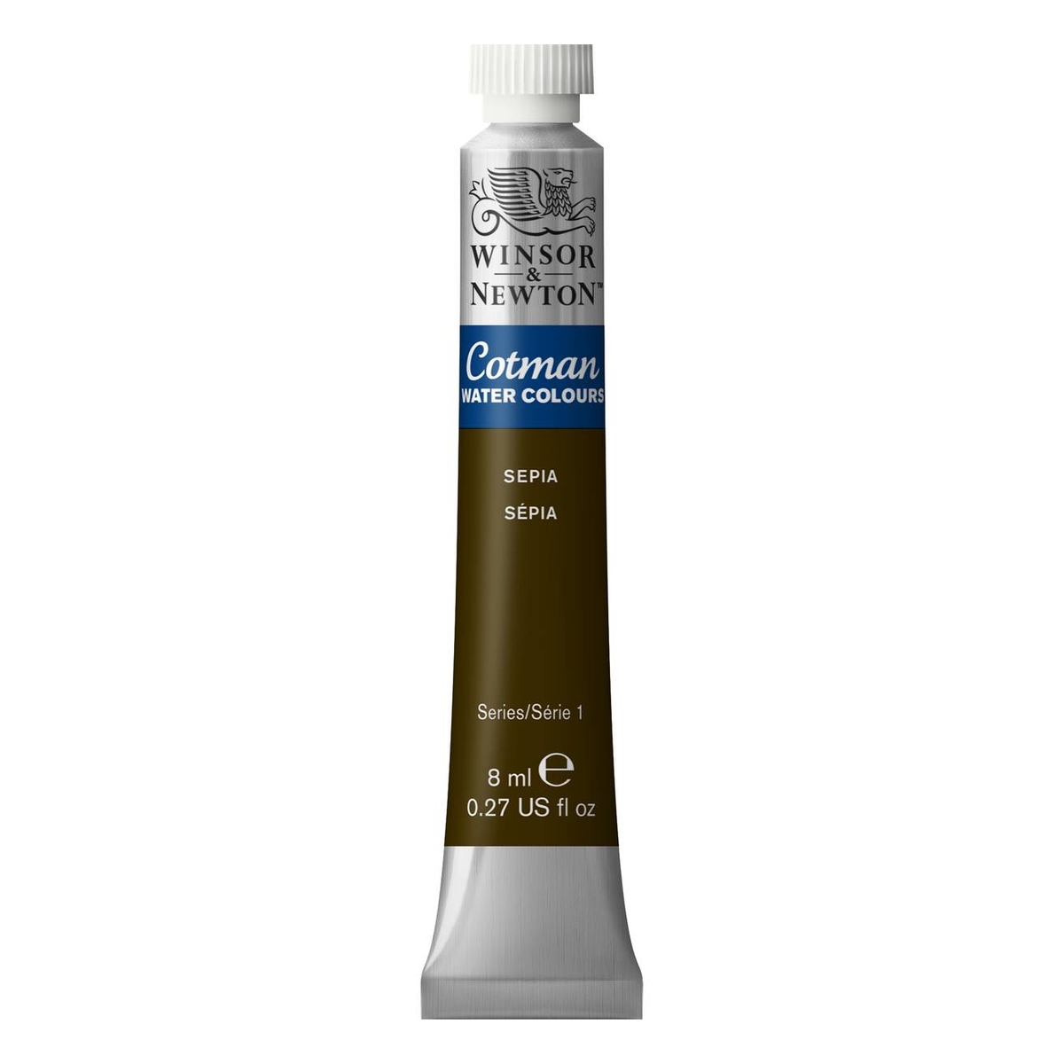 Winsor & Newton Cotman Sepia Watercolour Tube 8ml (609)