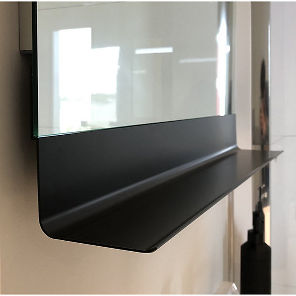 Miroir lumineux antibuée ETAL 80x80 cm avec tablette de rangement