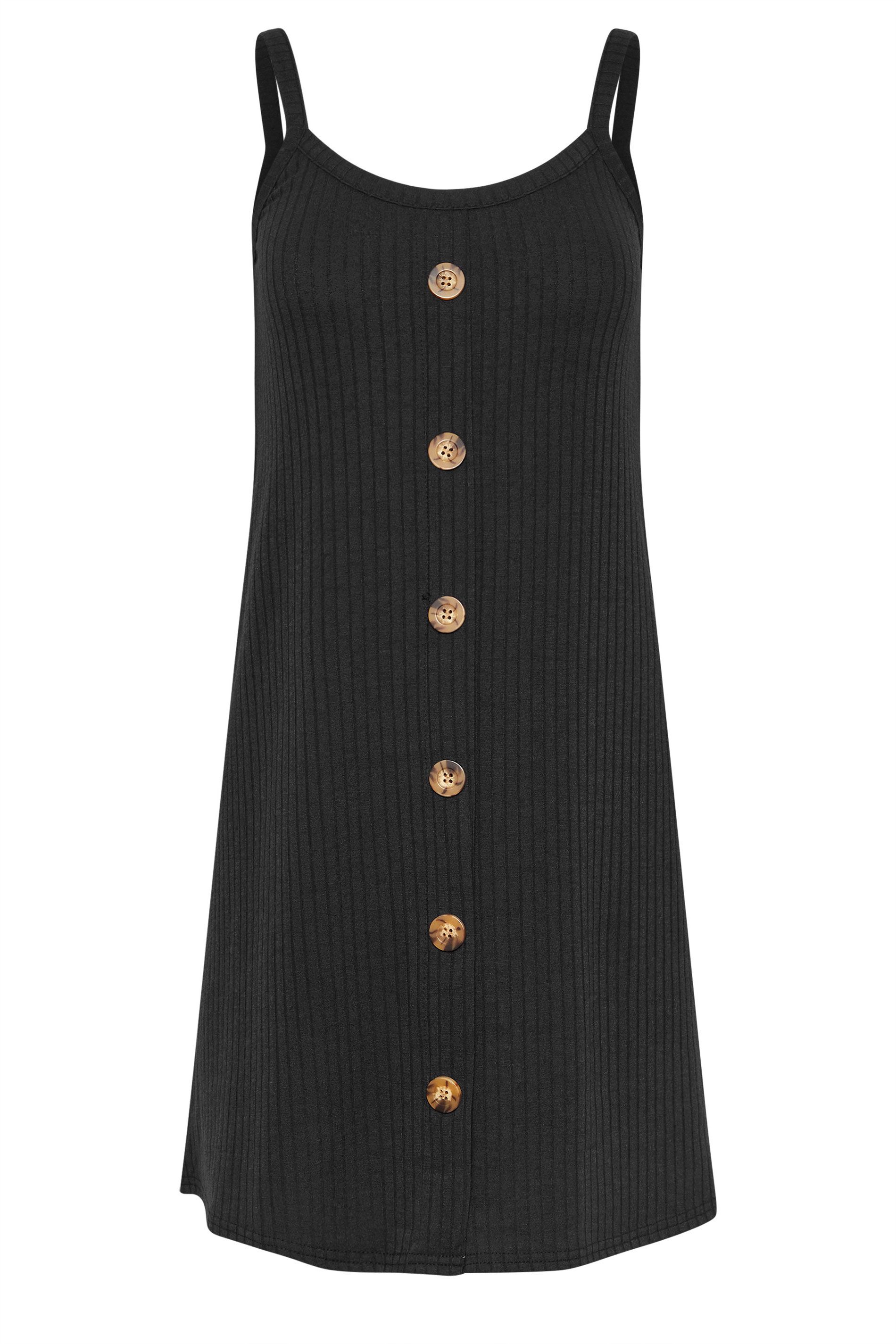 PixieGirl Petite Button Front Sleeveless Dress