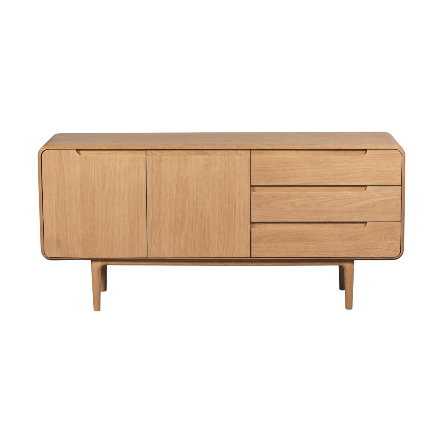 Buffet moderne en chêne clair 2 portes DERBY
