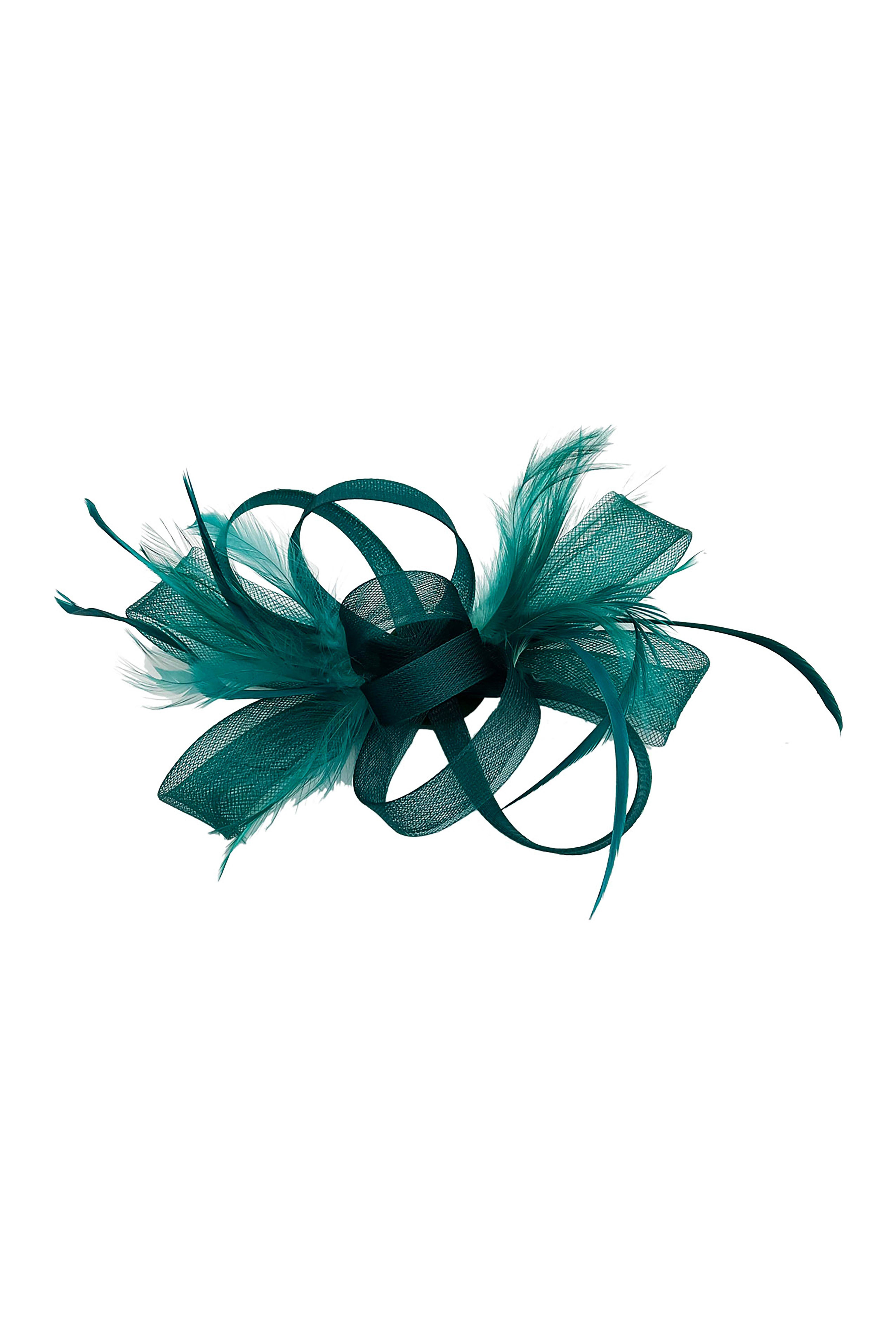 Vellin Ladies Loop Bow Feather Fascinator Headband Wedding & Race Day