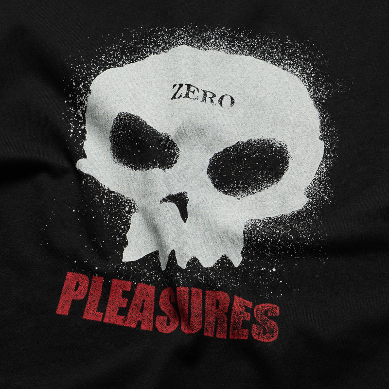 Pleasures Single Skull Heavyweight Tee - Black