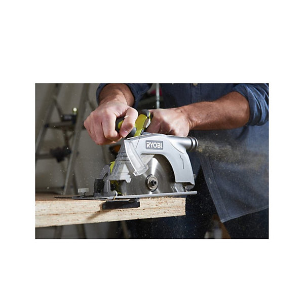 Pack RYOBI - Scie circulaire R18CS-0 - 18V One  - sans batterie ni chargeur - Lame ultra fine CSB165A1