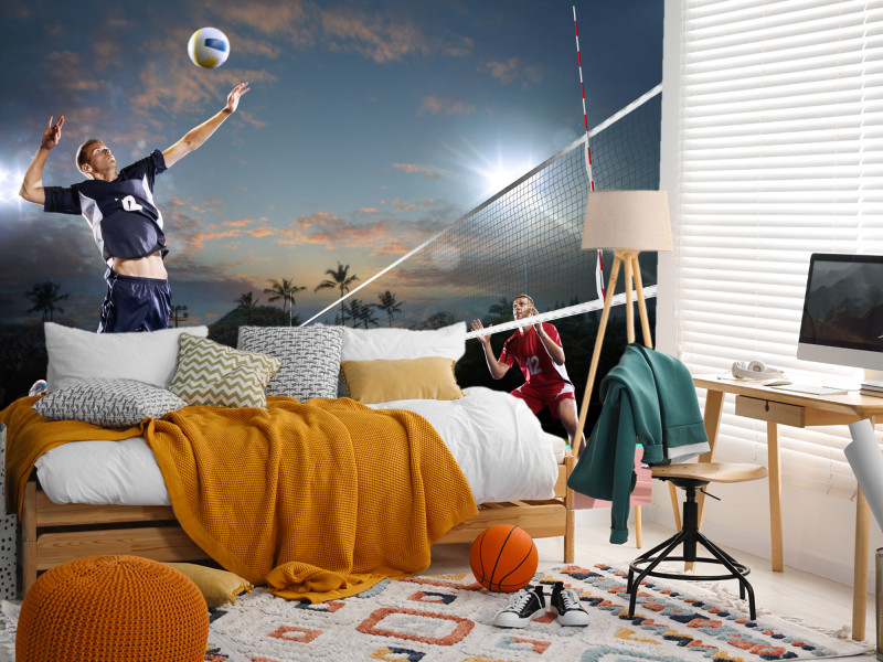 Fototapeta Siatkarze w akcji 250x175cm