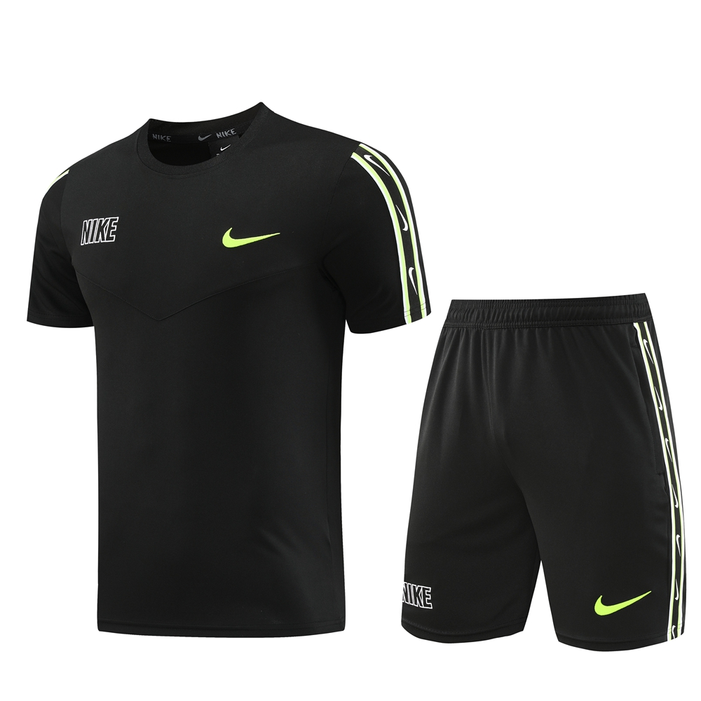 Nike Short Sleeve Training Jersey Set-ND03-Black