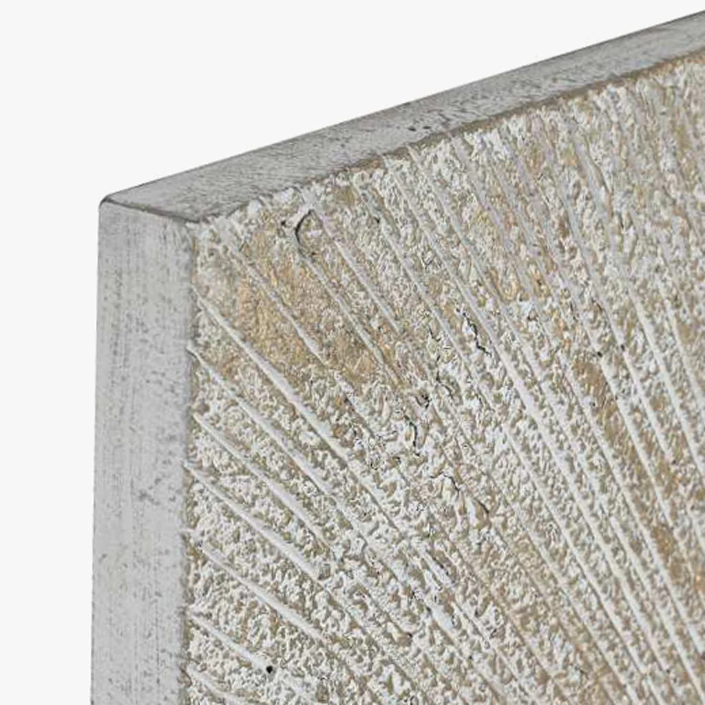 Quadro Relevo Branco RAÍZ